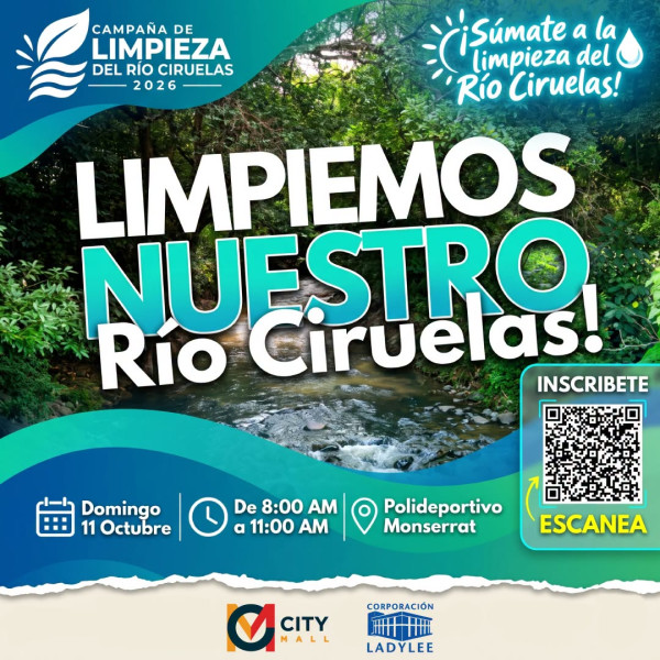 Limpiemos Río Ciruelas en City Mall Alajuela