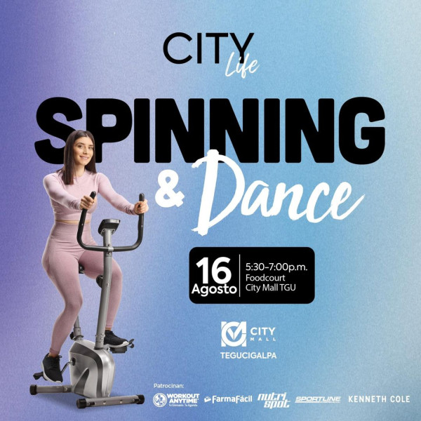 Spinning & Dance en City Mall Tegucigalpa